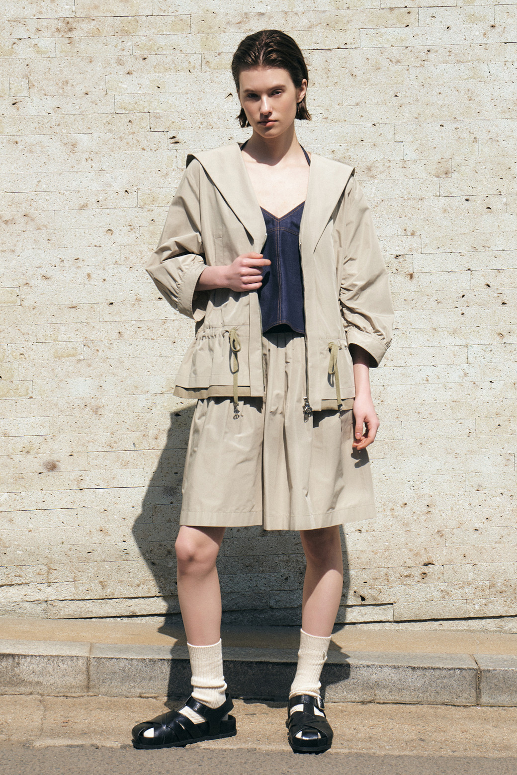 LUCKY CHOUETTE - 스커트/팬츠 - Tuck Point Shorts
