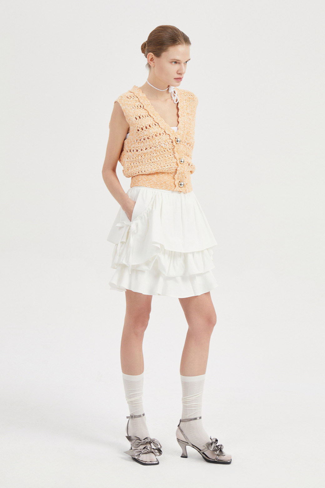 LUCKY CHOUETTE - 티셔츠 - [Atelier] Single Knit Vest