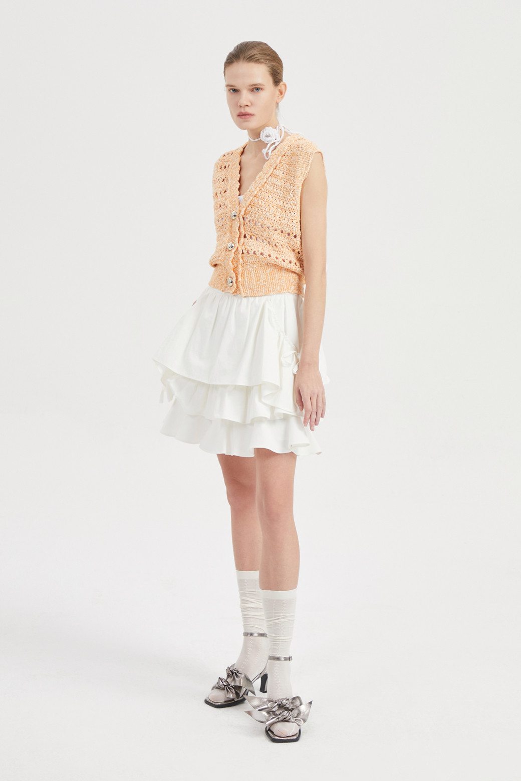 LUCKY CHOUETTE - 티셔츠 - [Atelier] Single Knit Vest