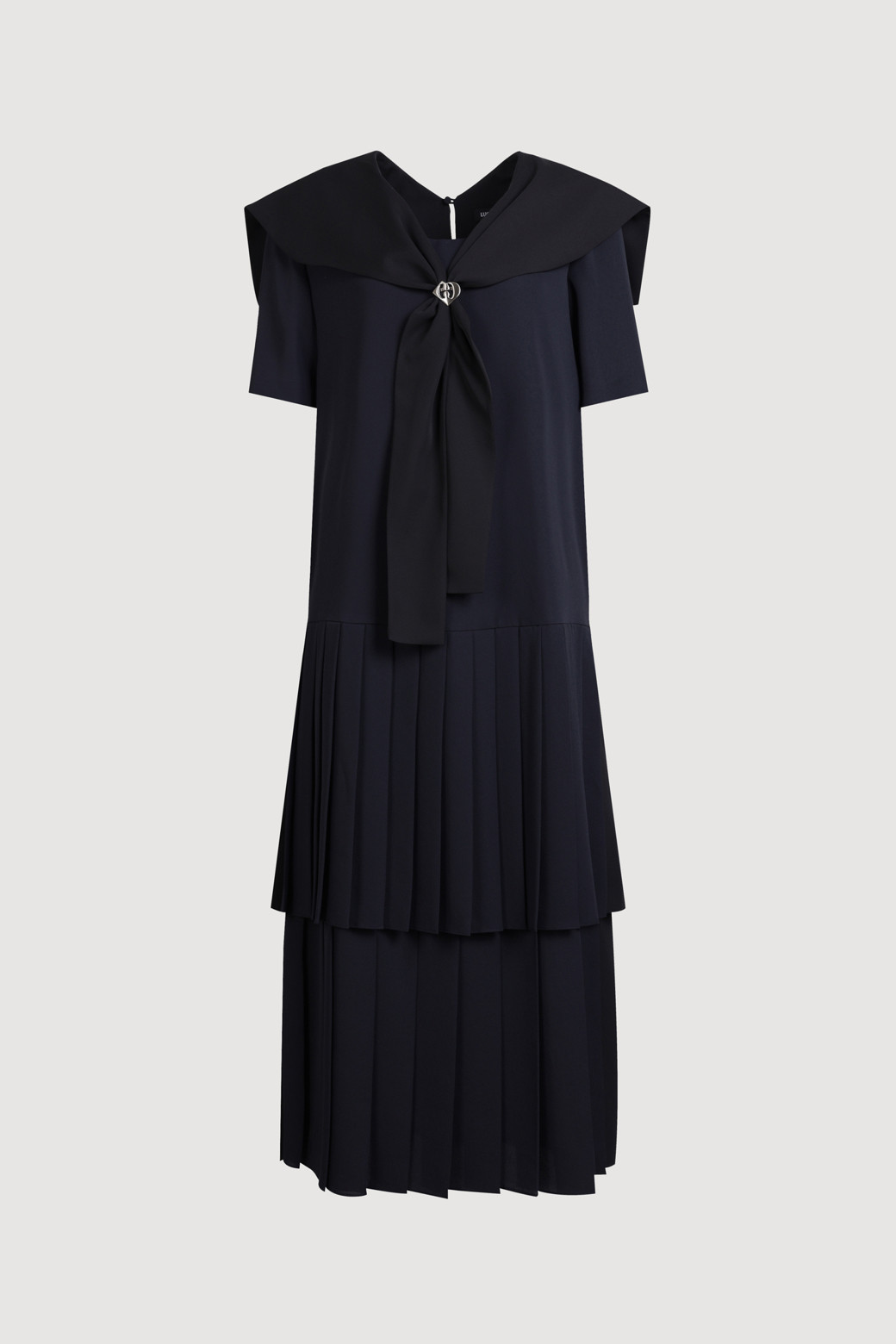 LUCKY CHOUETTE - 원피스 - Color Block Sailor Pleats Dress