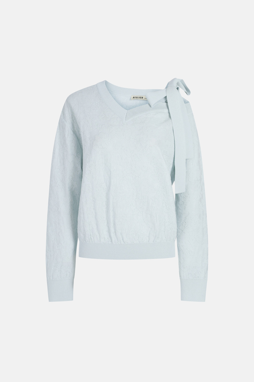 LUCKY CHOUETTE - 스웨터 - [Atelier] Lace Jaquard Pullover