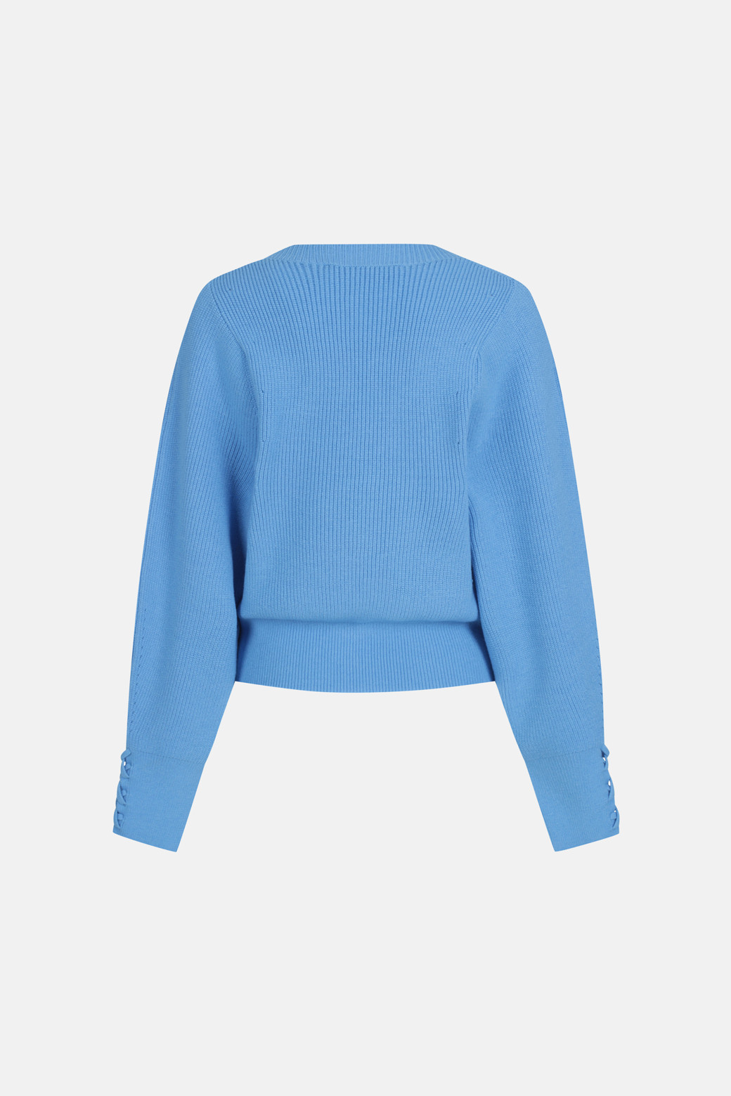 LUCKY CHOUETTE - 니트/가디건 - Sleeve Knitted Detail Knit