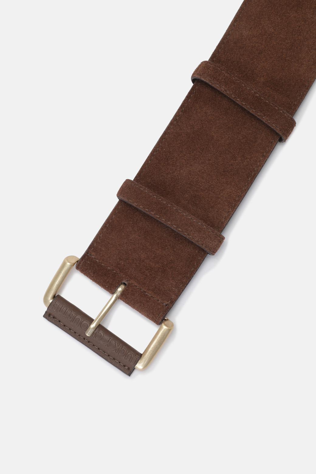 LUCKY CHOUETTE - 벨트 - Wide Leather Belt