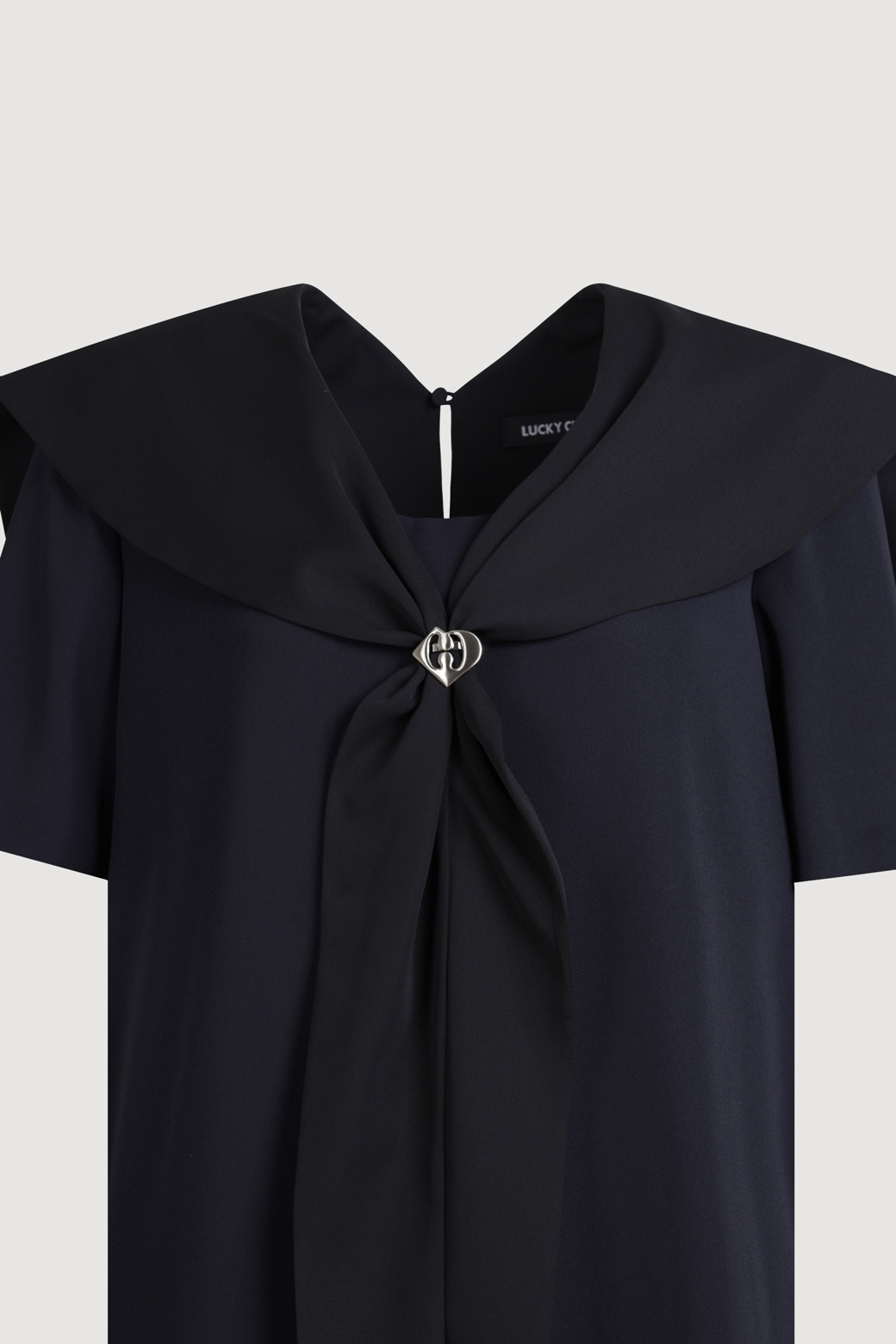 LUCKY CHOUETTE - 원피스 - Color Block Sailor Pleats Dress