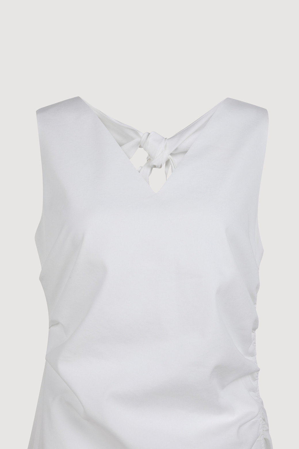 LUCKY CHOUETTE - 원피스 - Back Ribbon Shirring Dress