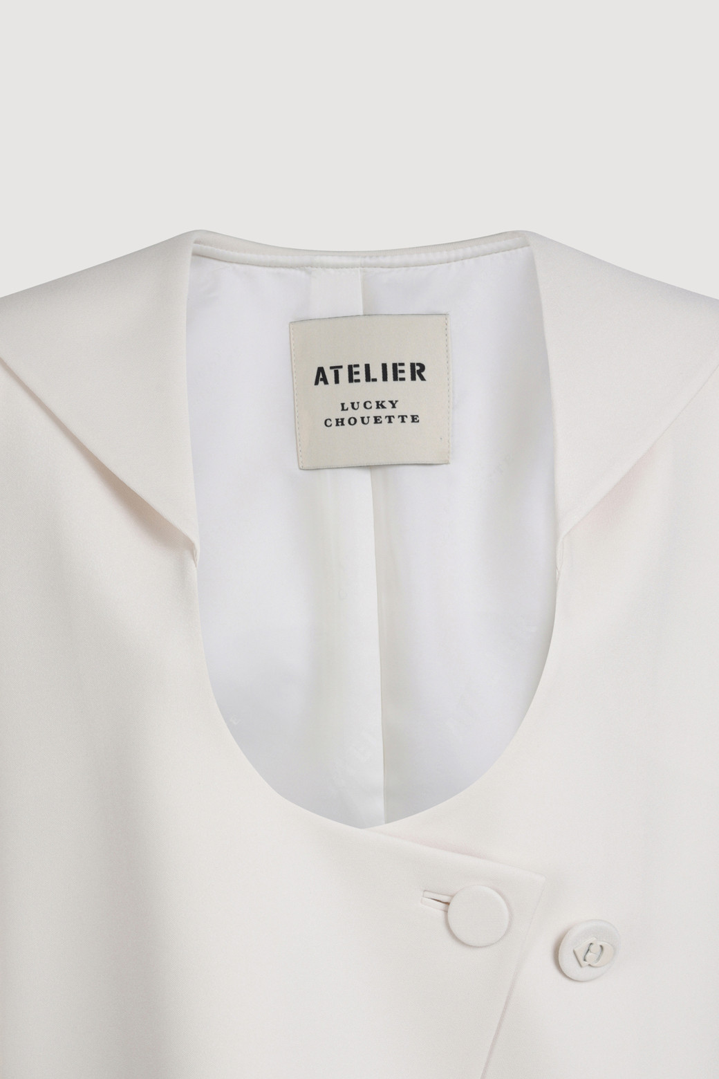 LUCKY CHOUETTE - 자켓 - [Atelier] Sailor Collar Crop Jacket