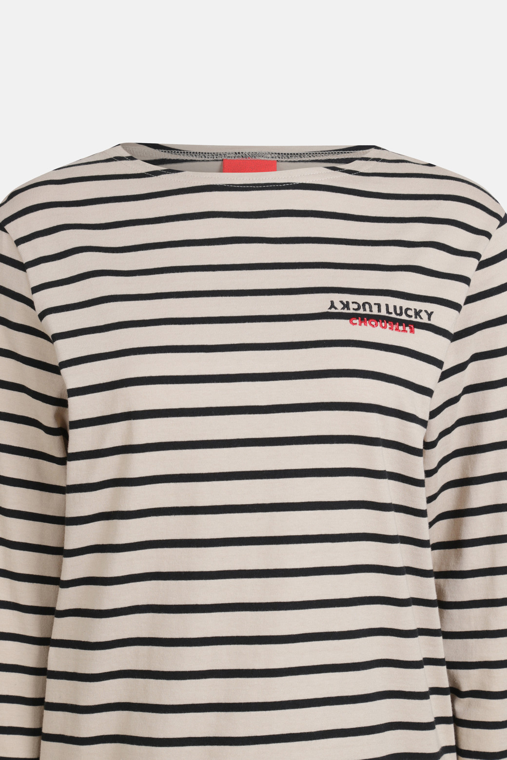 LUCKY CHOUETTE - 긴소매 티셔츠 - [Signature] 24SS Stripe T-shirt