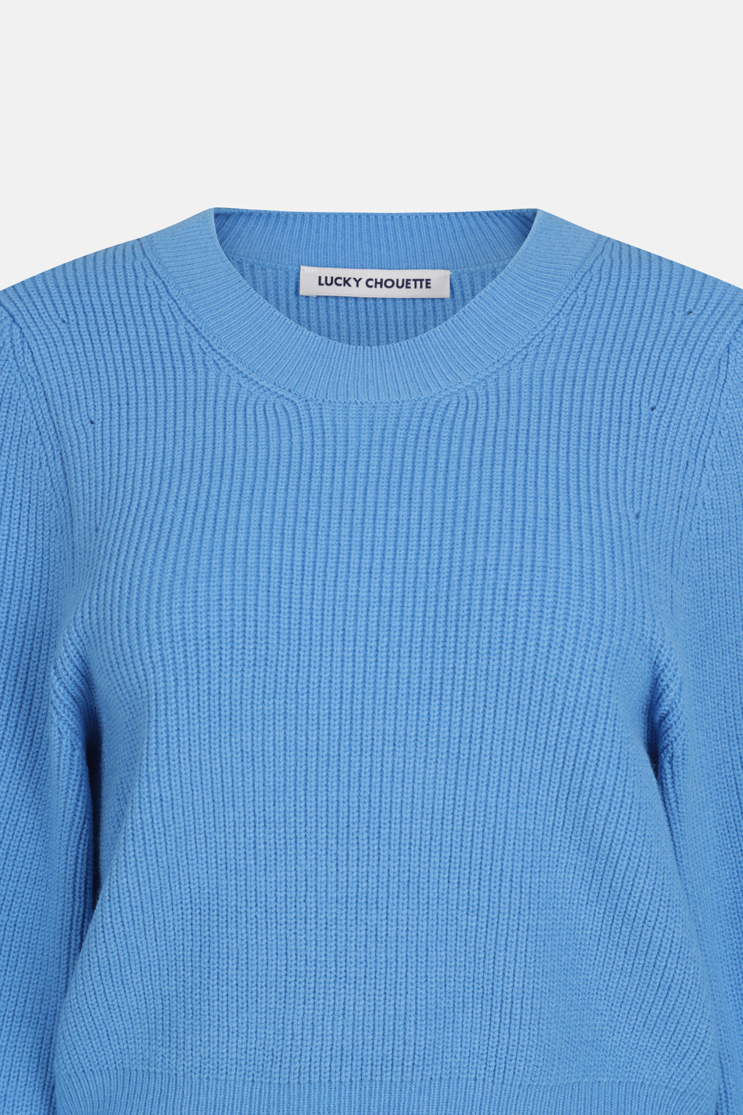 LUCKY CHOUETTE - 니트/가디건 - Sleeve Knitted Detail Knit