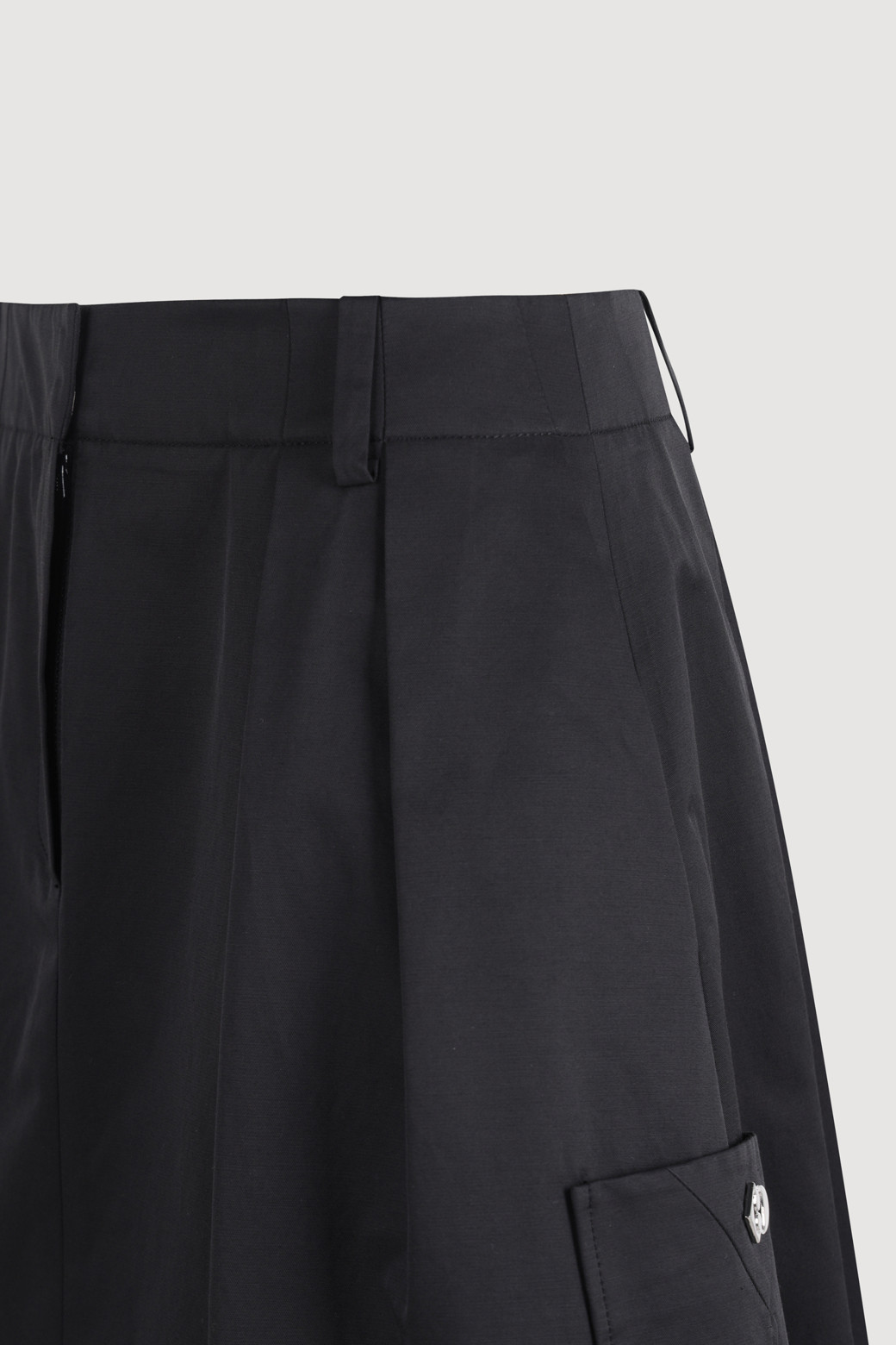 LUCKY CHOUETTE - 스커트/팬츠 - Out Pocket A-line Midi Skirt
