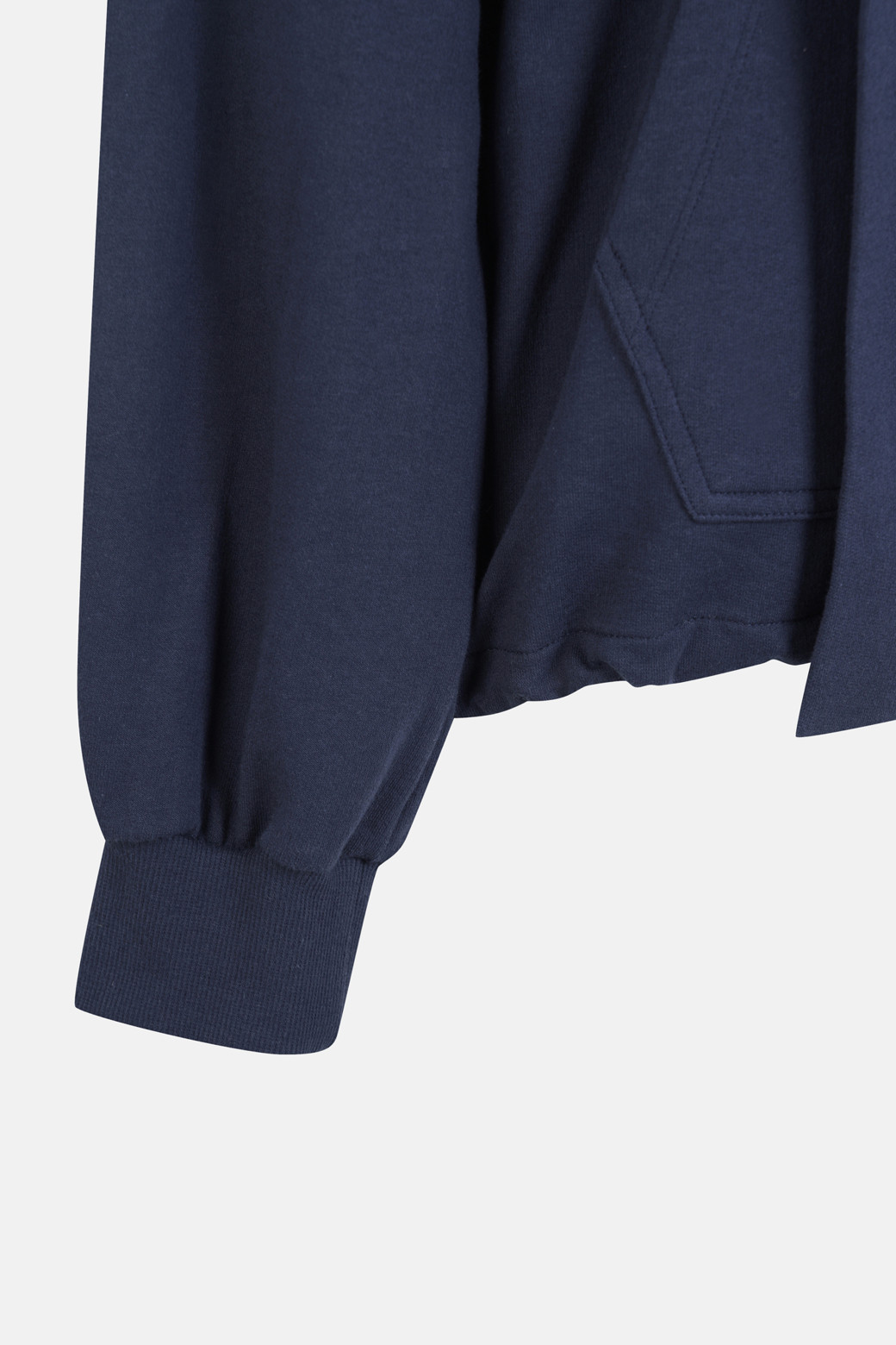 LUCKY CHOUETTE - 티셔츠 - Sailor Collar Anorak Long Sleeve T-shirt