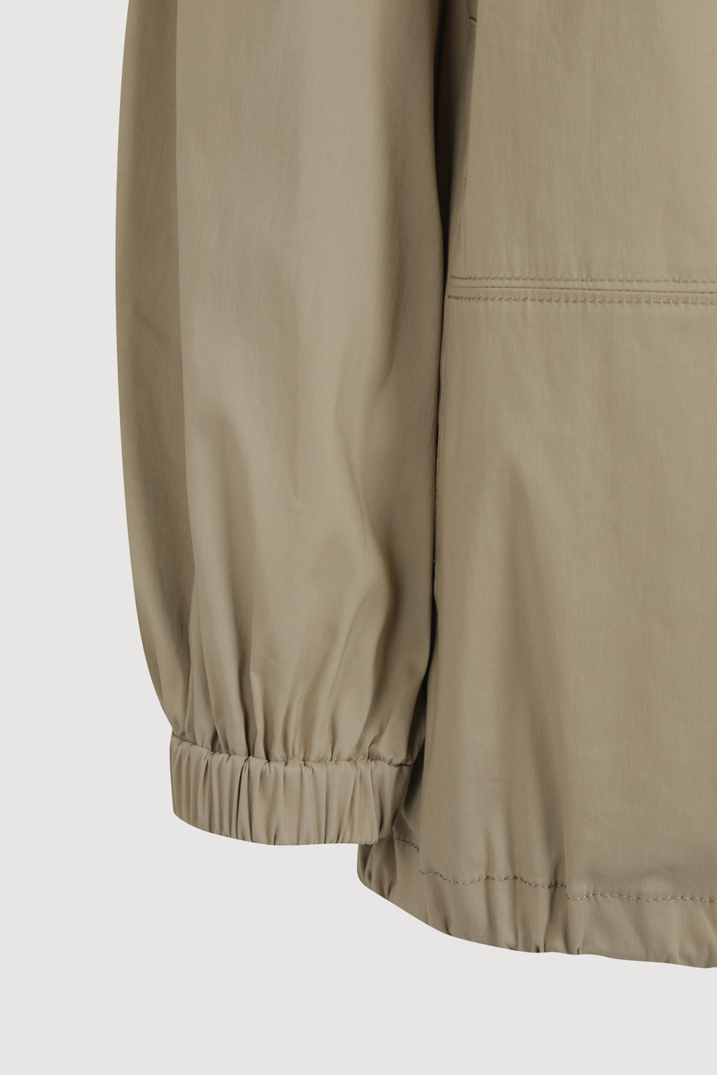 LUCKY CHOUETTE - 점퍼 - Round Neck Shirring Volume Jumper