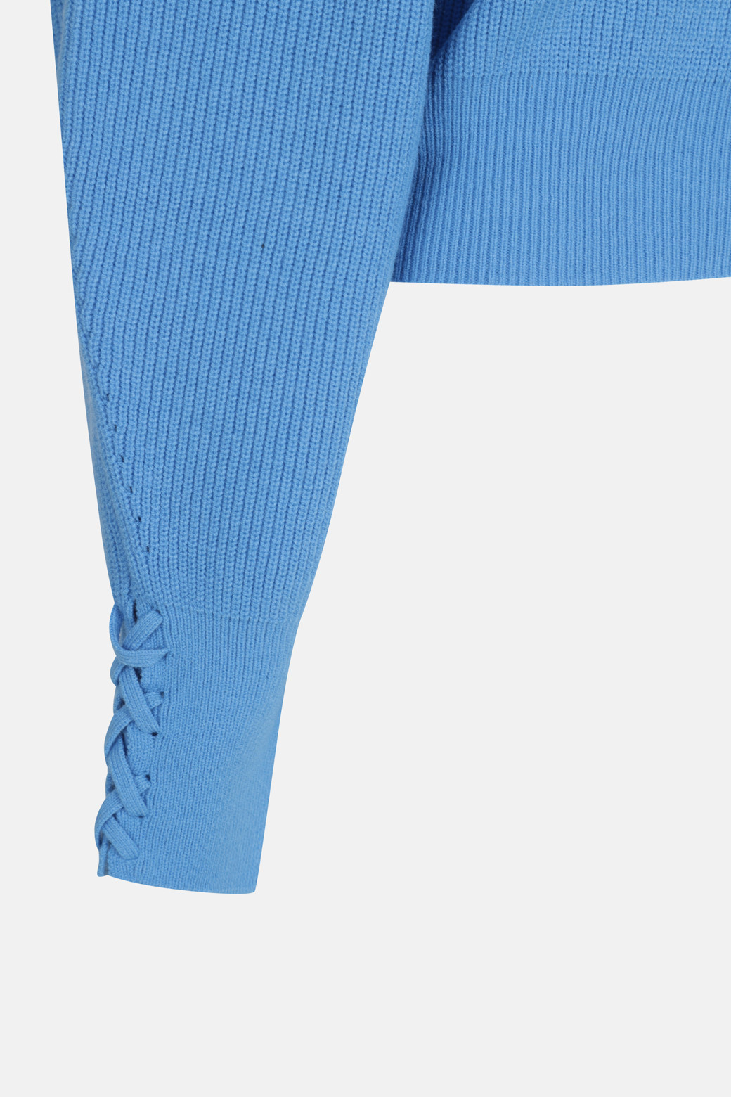 LUCKY CHOUETTE - 니트/가디건 - Sleeve Knitted Detail Knit
