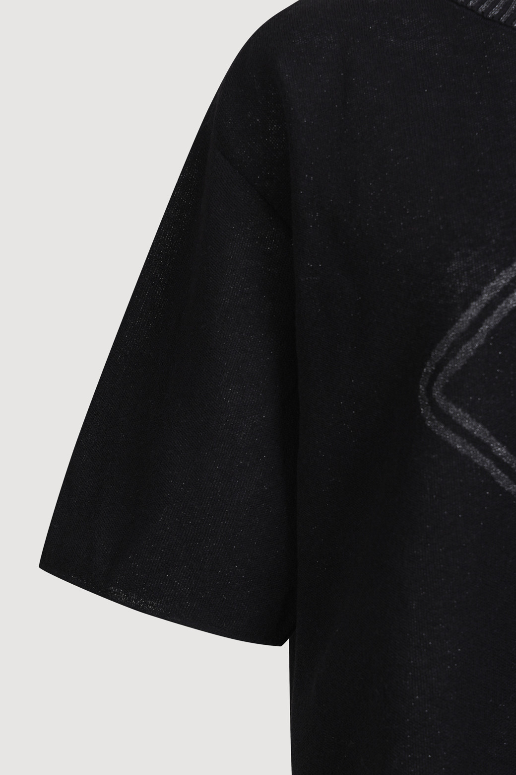 LUCKY CHOUETTE - 니트/가디건 - Chouette Jaquard Half Sleeve Pullover