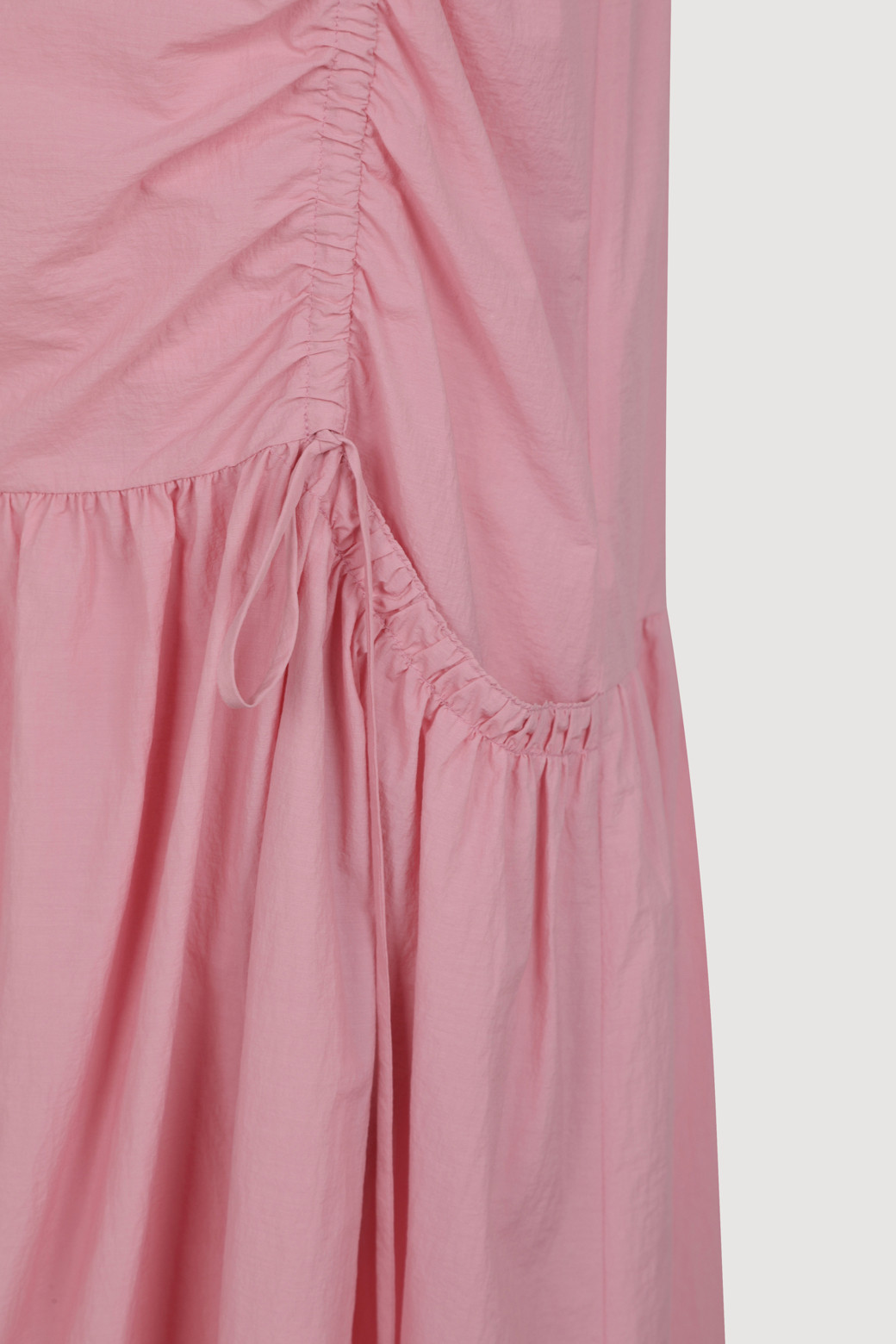 LUCKY CHOUETTE - 원피스 - Shirring Slip Long Dress