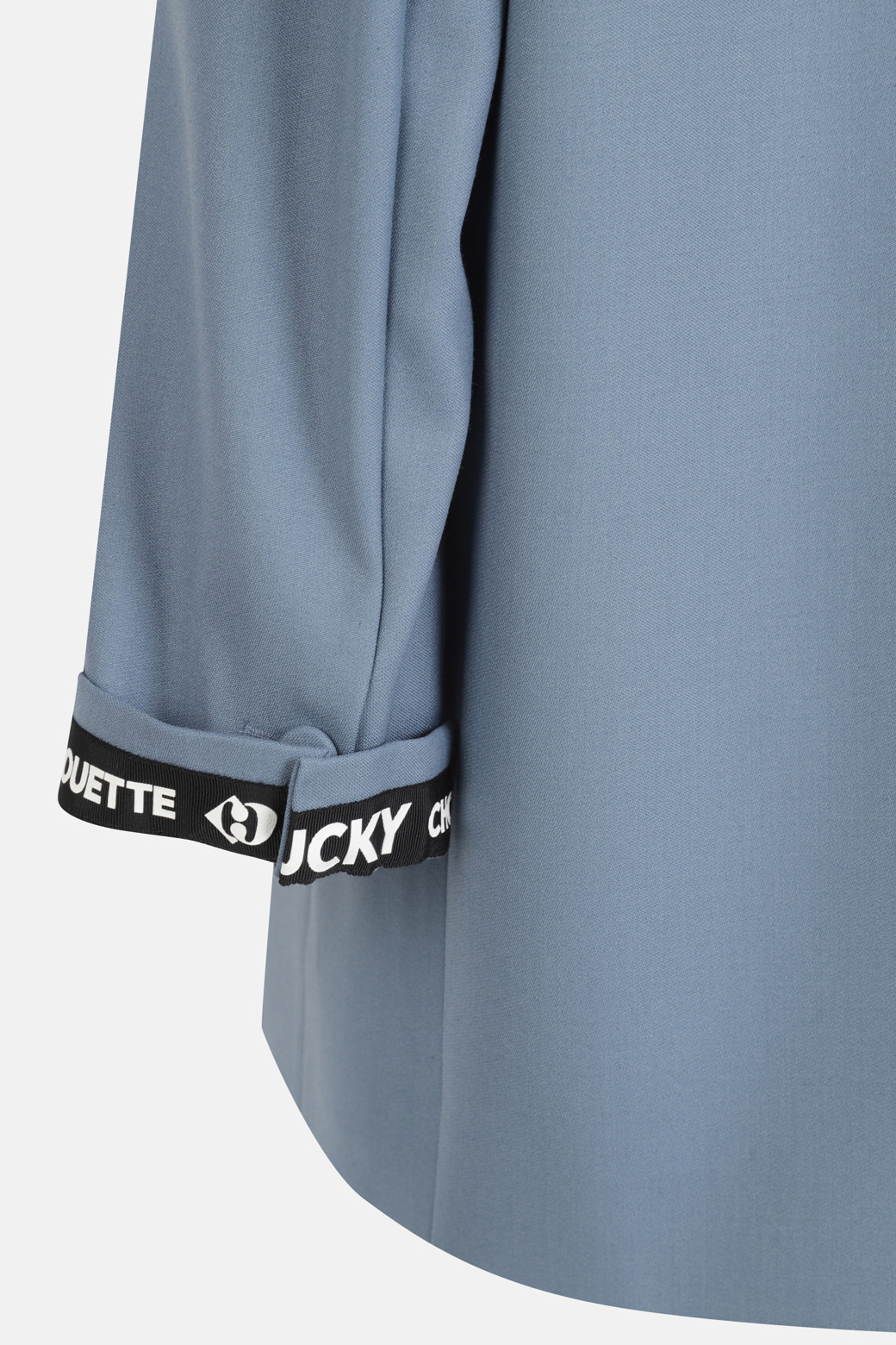 LUCKY CHOUETTE - 자켓 - Unbalanced hem Wool Blend Jacket