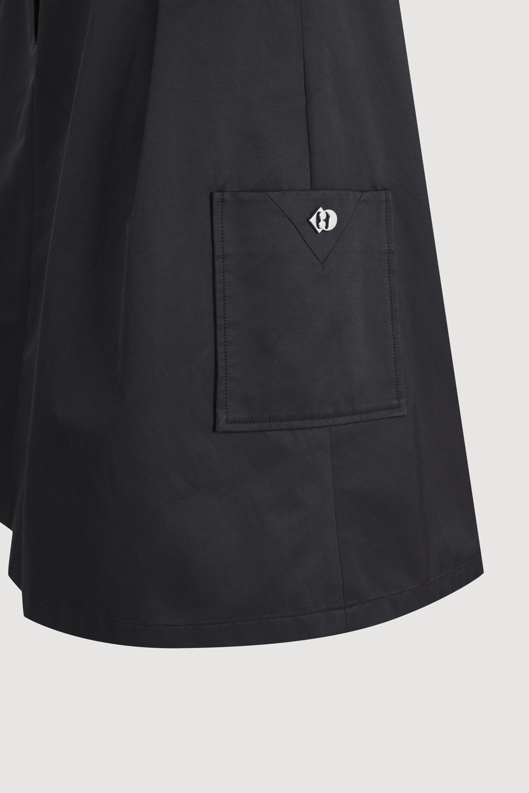 LUCKY CHOUETTE - 스커트/팬츠 - Out Pocket A-line Midi Skirt