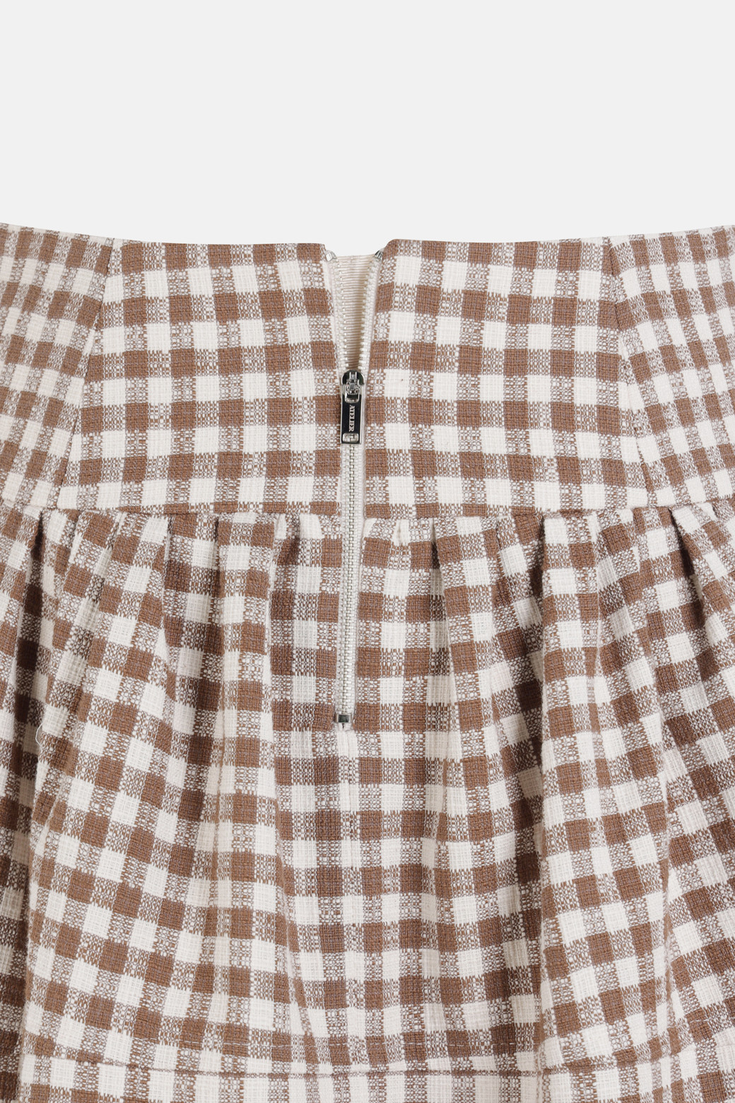 LUCKY CHOUETTE - 스커트/팬츠 - [Atelier] Check Shirring Midi Skirt