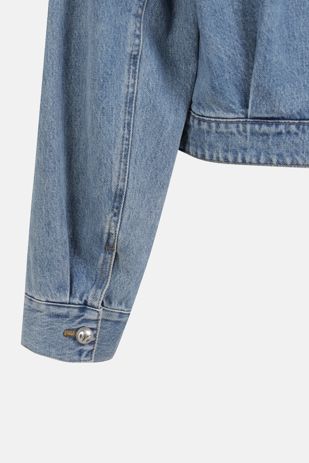 LUCKY CHOUETTE - 자켓 - [Atelier] Denim Crop Jacket