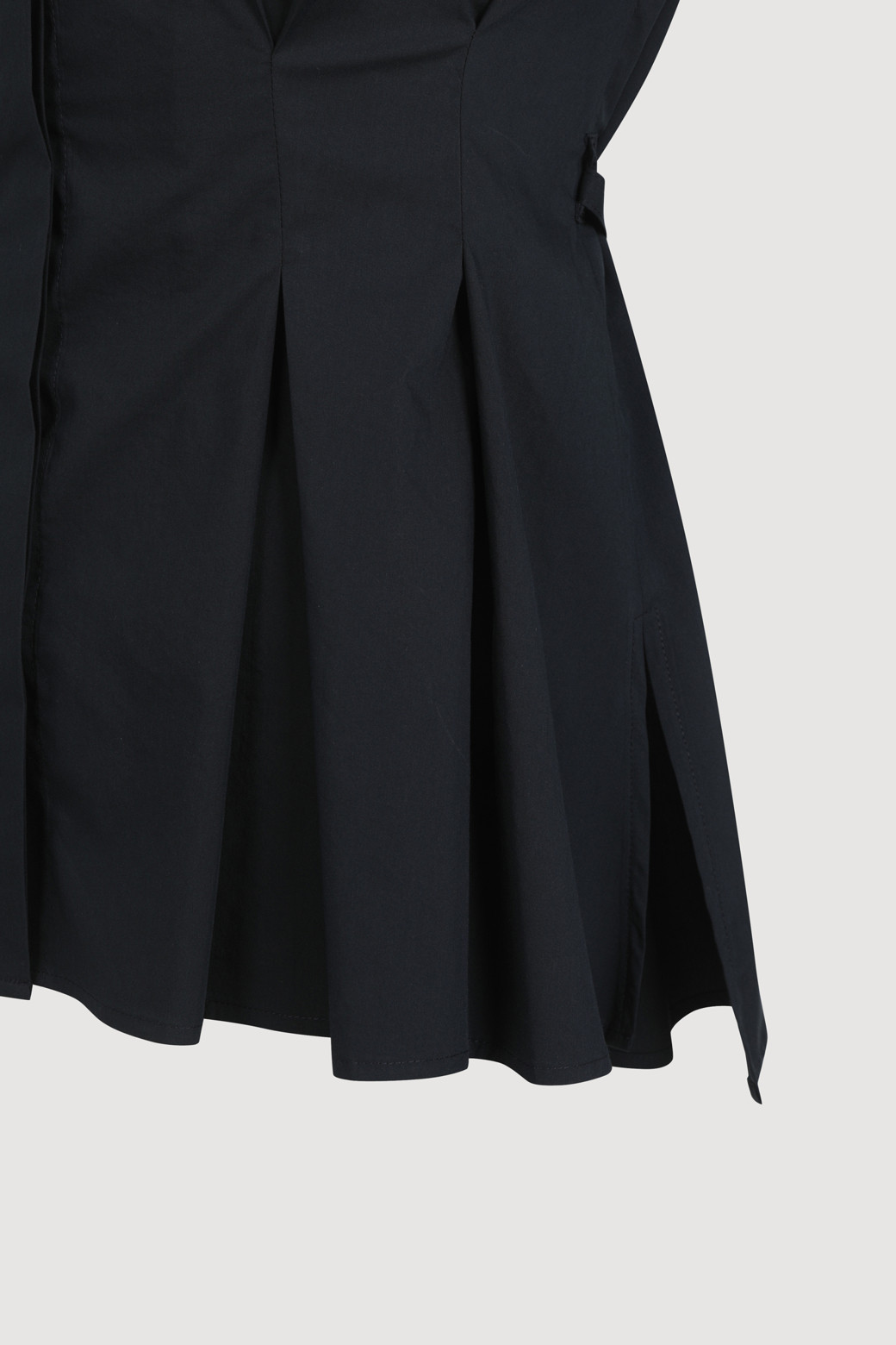 LUCKY CHOUETTE - 블라우스/셔츠 - Tuck Point Cotton Blouse (With Belt)