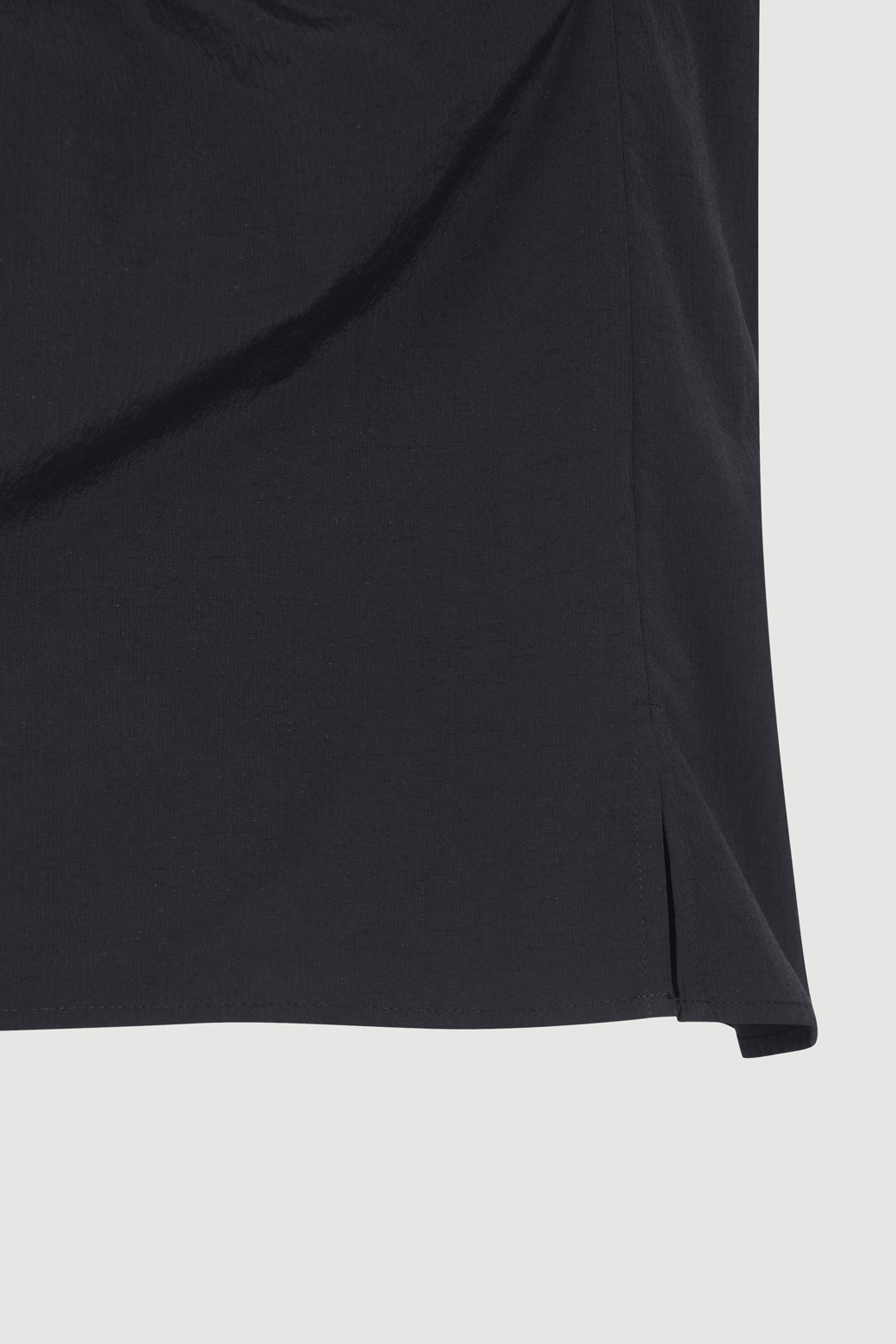 LUCKY CHOUETTE - 블라우스/셔츠 - Sleeve Volume Solid Short-Sleeve Blouse
