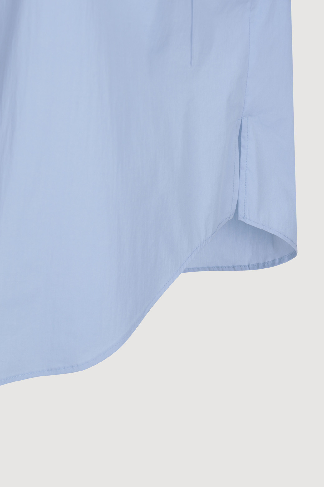 LUCKY CHOUETTE - 블라우스/셔츠 - Button Point Cotton Half Sleeve Blouse