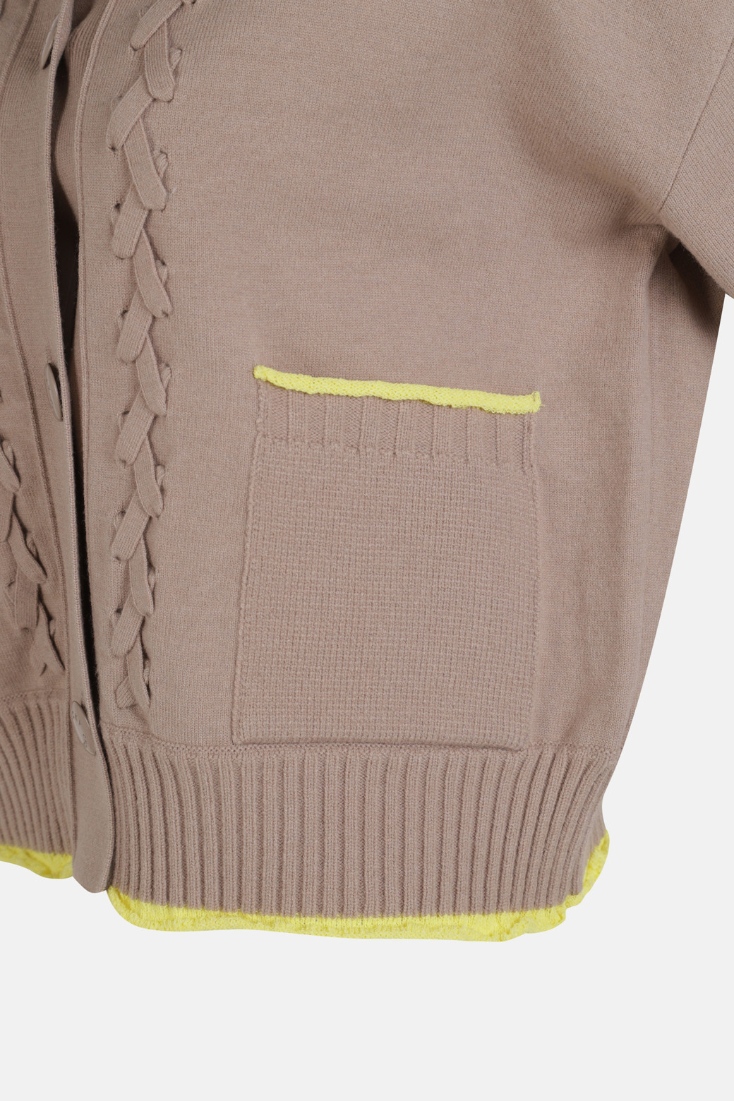 LUCKY CHOUETTE - 니트/가디건 - Crochet Knit Cardigan
