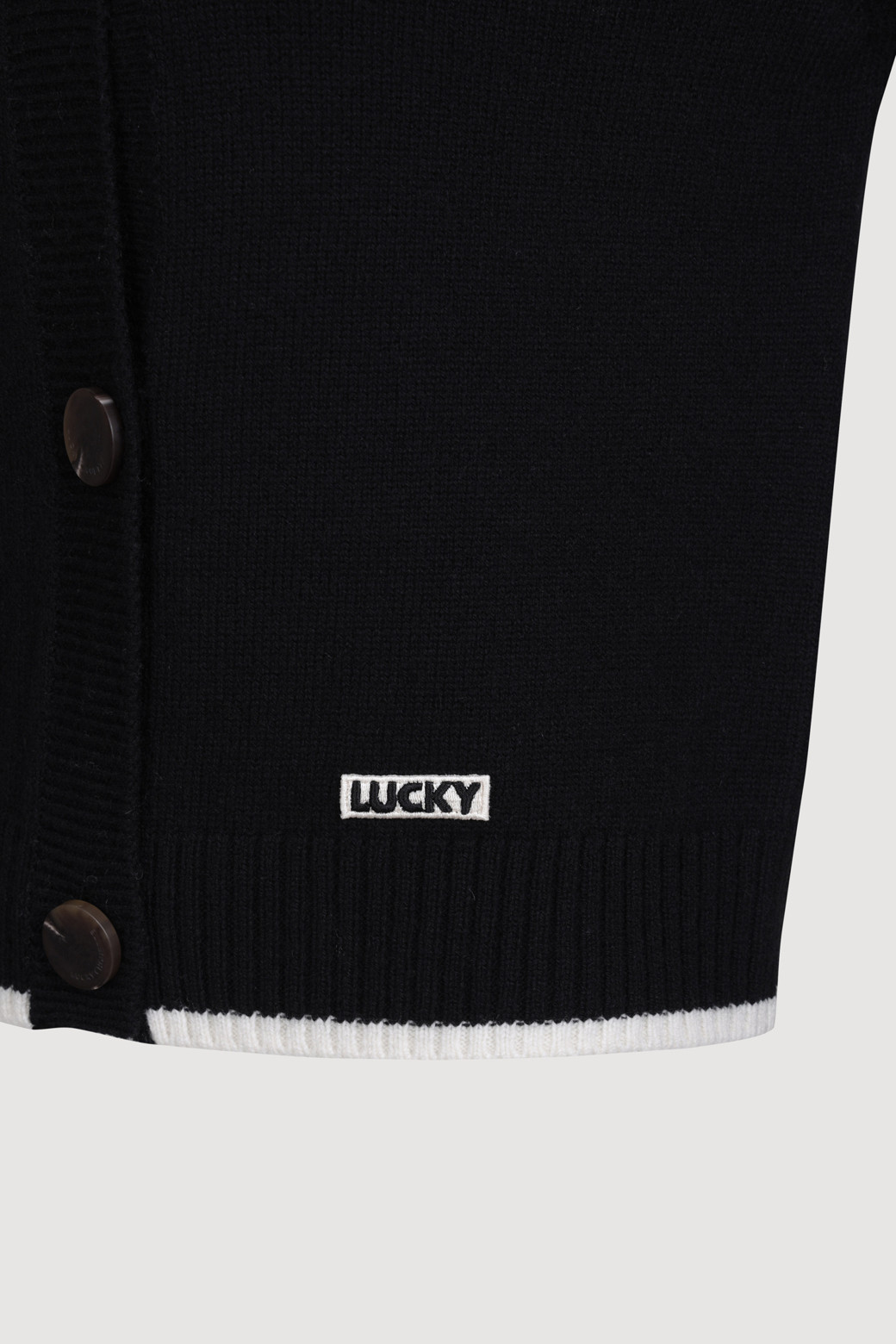 LUCKY CHOUETTE - 니트/가디건 - Color Line Cashmere Blend Cardigan