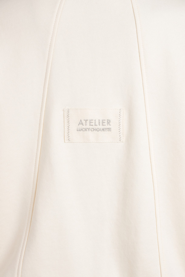 LUCKY CHOUETTE - 스웻셔츠 - [Atelier] Chouette Point Sweatshirt (ivory)