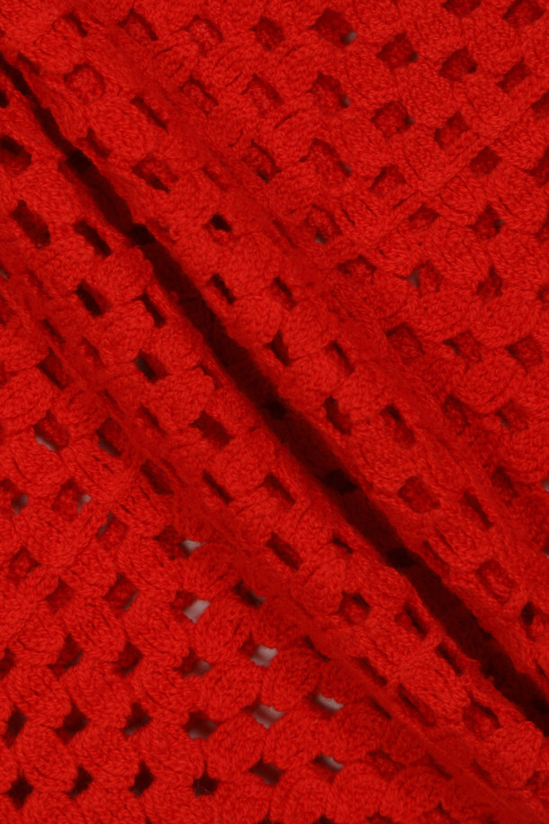 LUCKY CHOUETTE - 티셔츠 - Logo Crochet Sleeveless Top