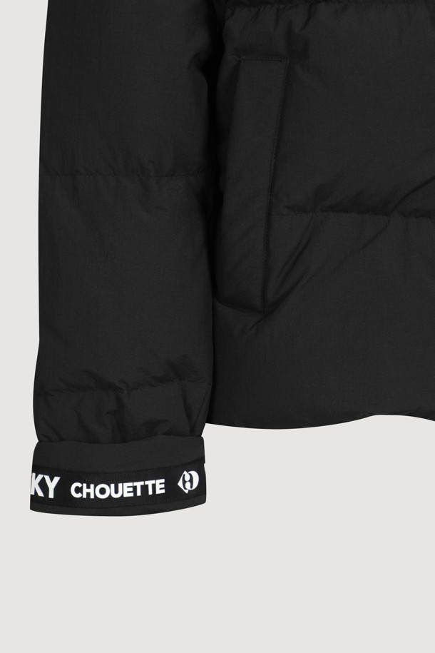 LUCKY CHOUETTE - 패딩 - Down Jumper (black)