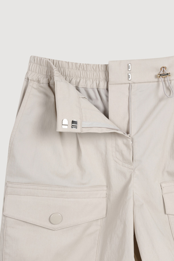 LUCKY CHOUETTE - 스커트/팬츠 - Cargo Drawstring Shorts