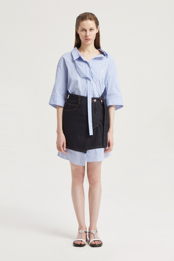 LUCKY CHOUETTE - 데님 - Denim Skirt