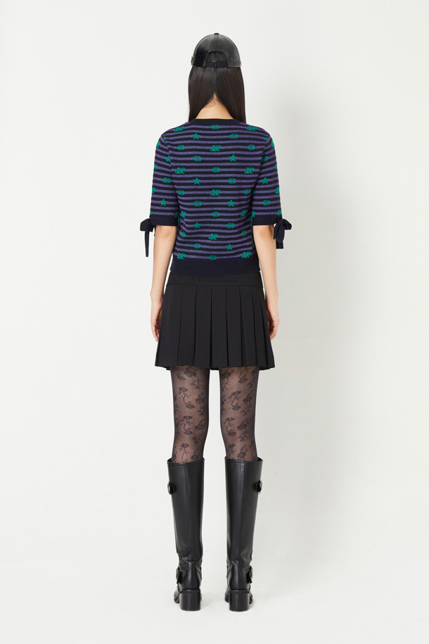 LUCKY CHOUETTE - 미니스커트 - [Holiday Edition] Pleats Mini Skirt 