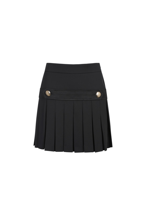 LUCKY CHOUETTE - 미니스커트 - [Holiday Edition] Pleats Mini Skirt 