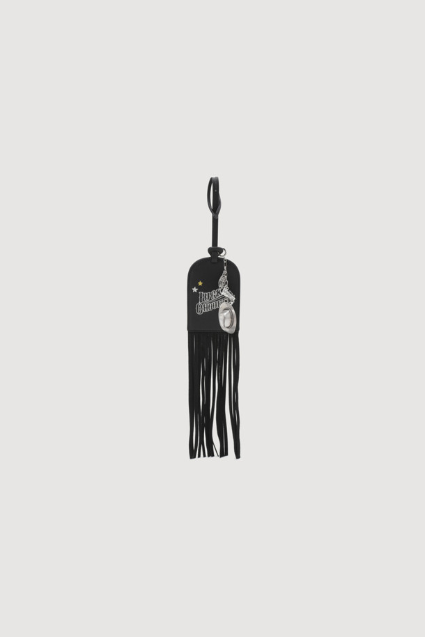 LUCKY CHOUETTE - 키링/참 - [Atelier] Fringe Charm Decoration (black)