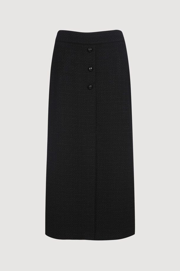 LUCKY CHOUETTE - 스커트/팬츠 - Tweed Long Skirt