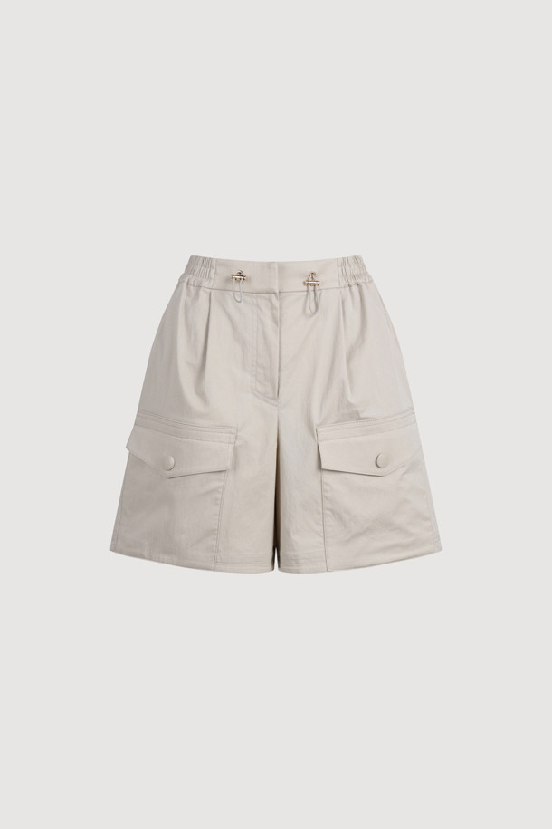 LUCKY CHOUETTE - 스커트/팬츠 - Cargo Drawstring Shorts