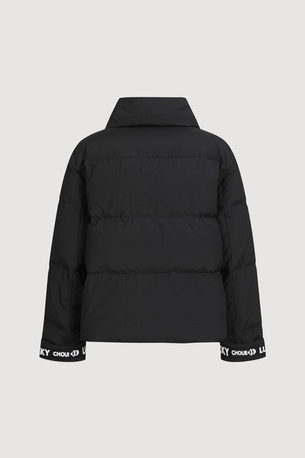 LUCKY CHOUETTE - 패딩 - Down Jumper (black)