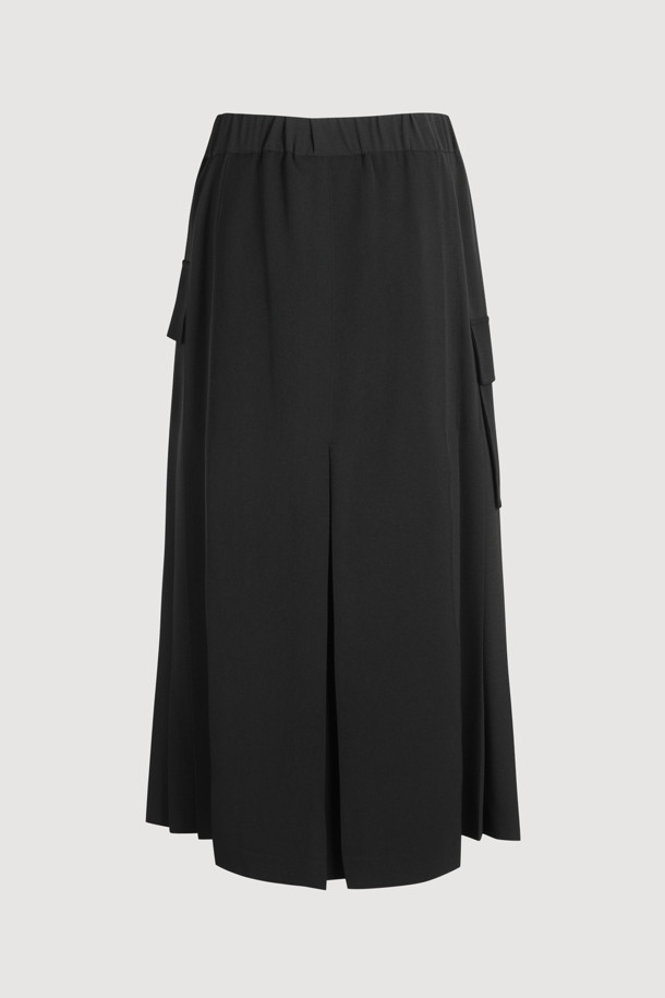 LUCKY CHOUETTE - 스커트/팬츠 - Back Banding Cargo Long Skirt