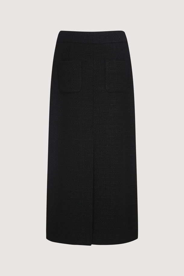 LUCKY CHOUETTE - 스커트/팬츠 - Tweed Long Skirt