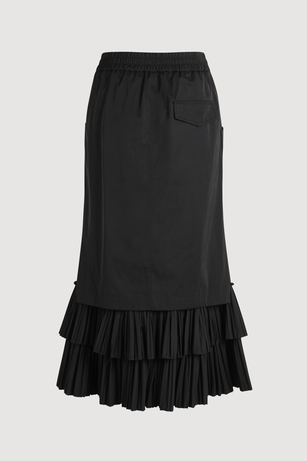 LUCKY CHOUETTE - 스커트/팬츠 - Frill Layered Tiered Skirt