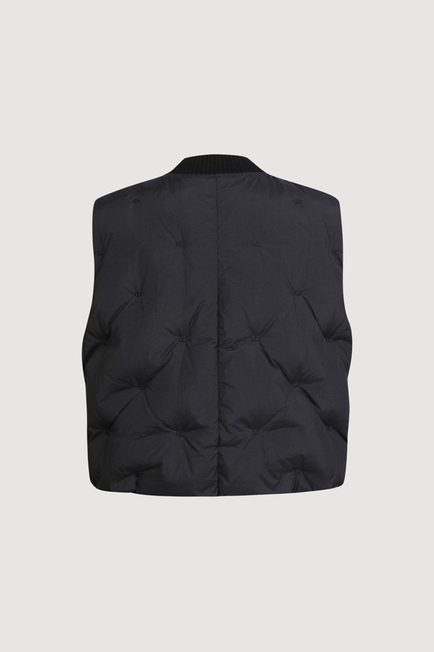 LUCKY CHOUETTE - 점퍼 - Logo Goose Down Vest