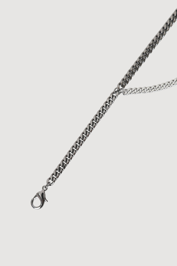 LUCKY CHOUETTE - 목걸이 - [Atelier] Star Chain Ornament Necklace (silver)