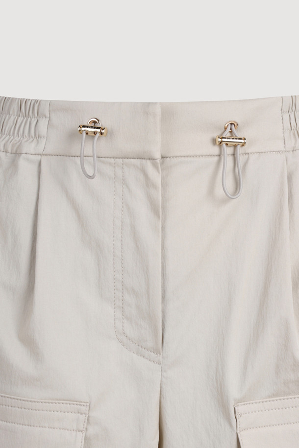 LUCKY CHOUETTE - 스커트/팬츠 - Cargo Drawstring Shorts