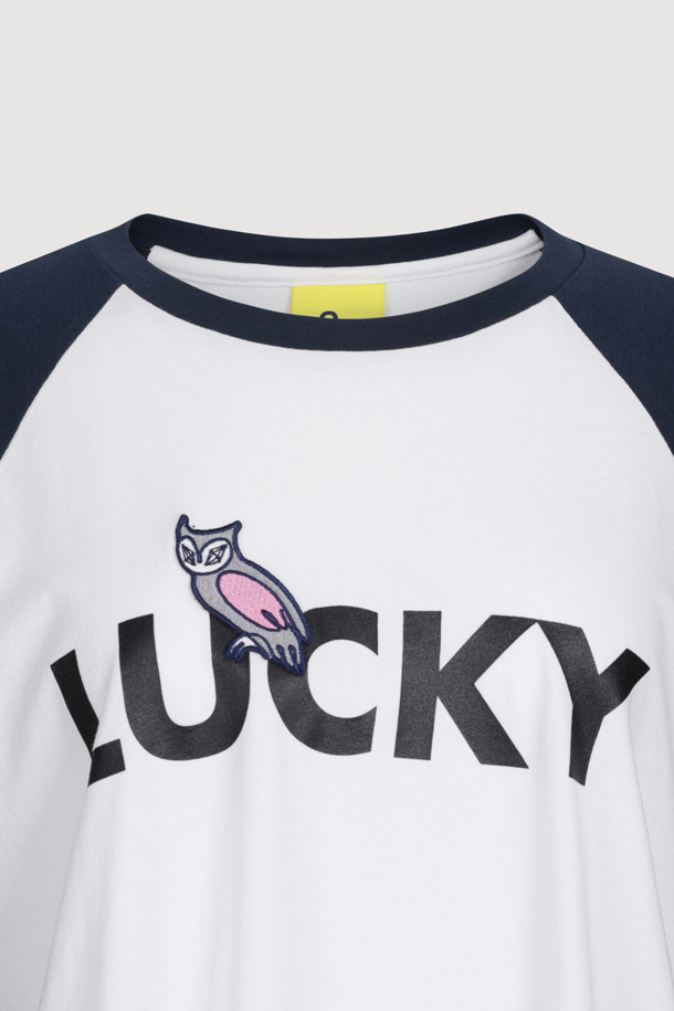 LUCKY CHOUETTE - 티셔츠 - Choette Logo Raglan T-shirt