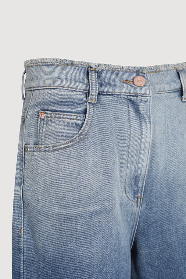 LUCKY CHOUETTE - 롱/미디팬츠 - [Atelier] Gradient Wide Denim Pants (blue)