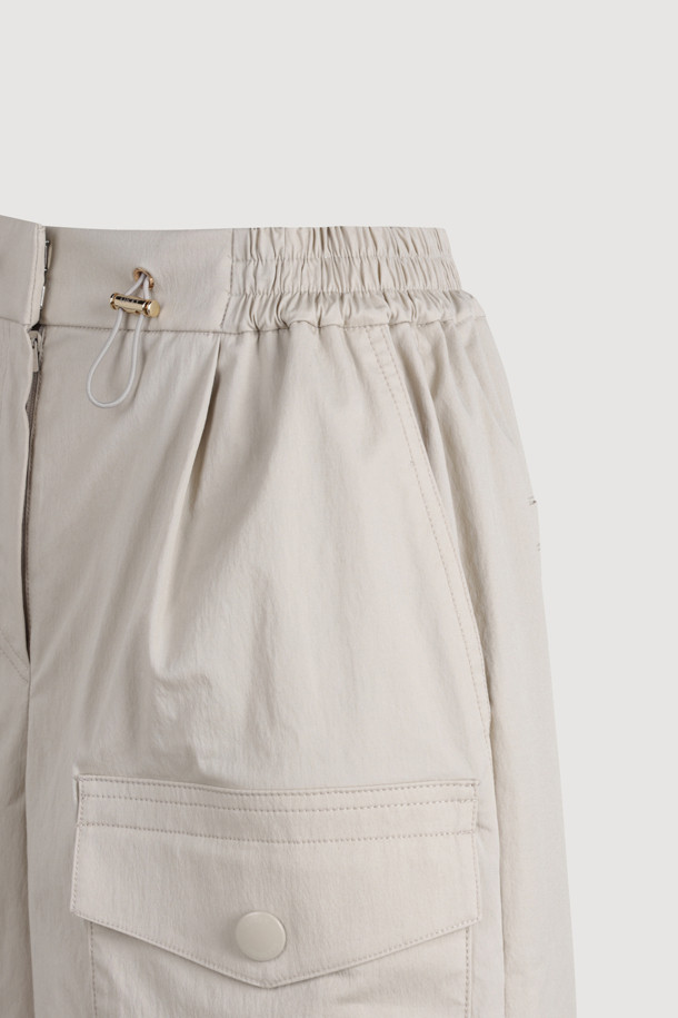 LUCKY CHOUETTE - 스커트/팬츠 - Cargo Drawstring Shorts