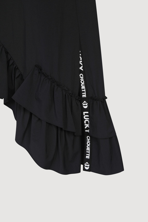 LUCKY CHOUETTE - 스커트/팬츠 - Frill Slit Skirt