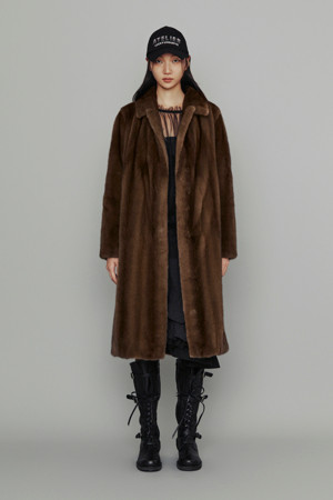 [Atelier] Natural Mink Long Coat