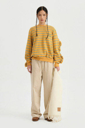 Corduroy Banding Pants (beige)